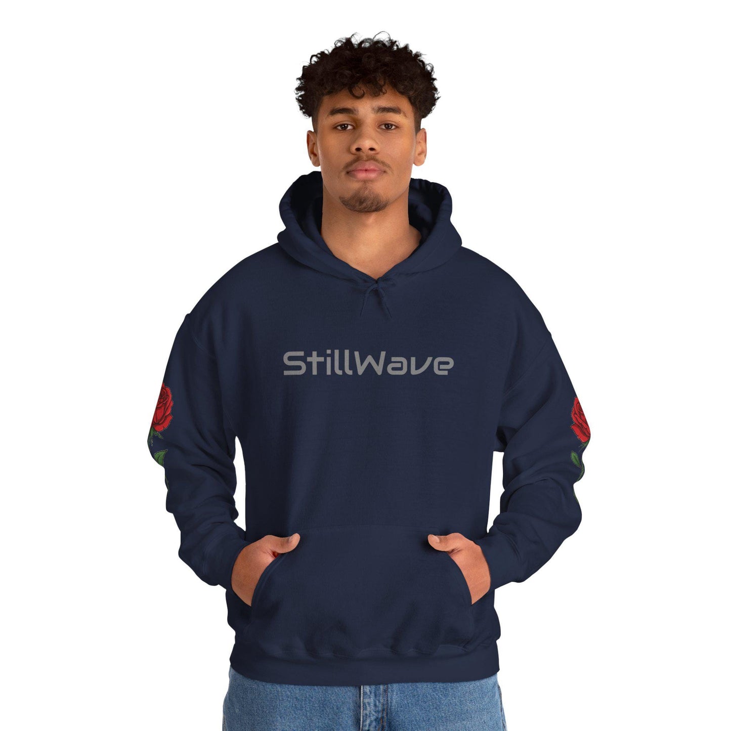 Artist Hoodie | Rose Sleeve Design