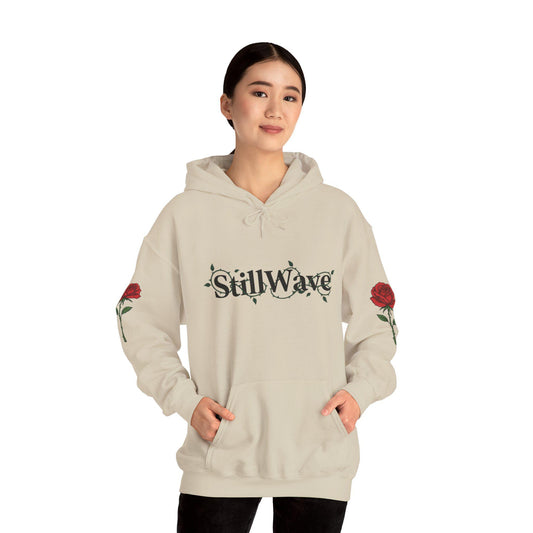 Artist Hoodie | Rose Sleeve Design